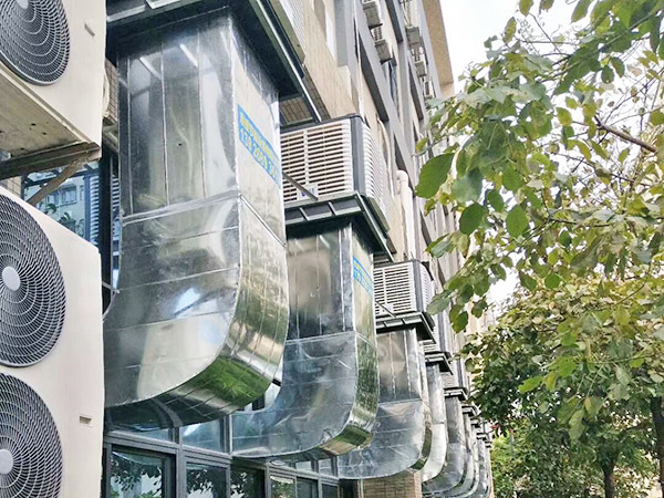 机械加工厂通风降温方案