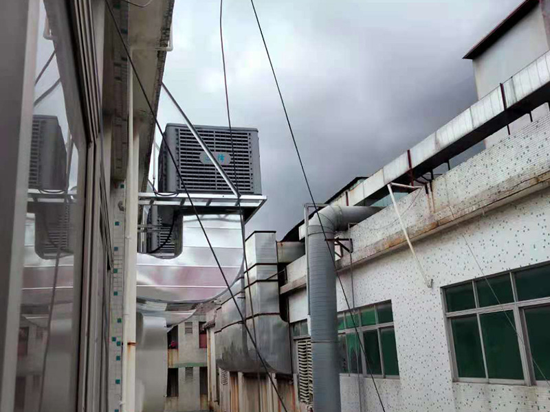 长岛集团通风降温案例